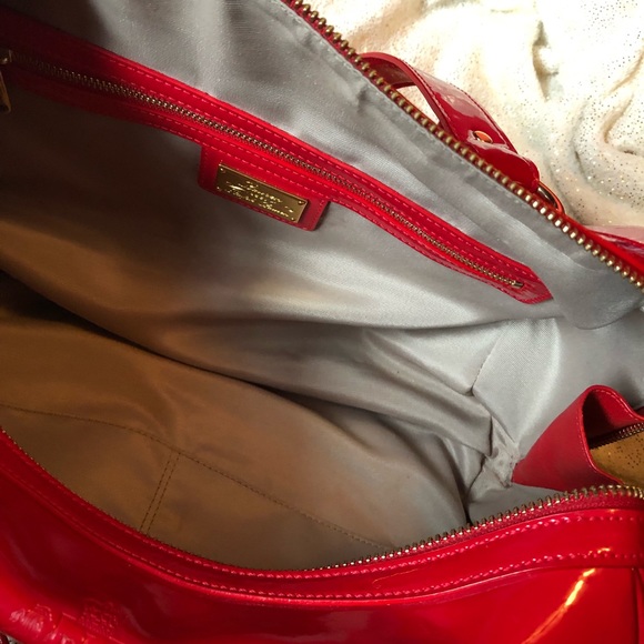 Rare Red Ralph Lauren red purse - Picture 5 of 6